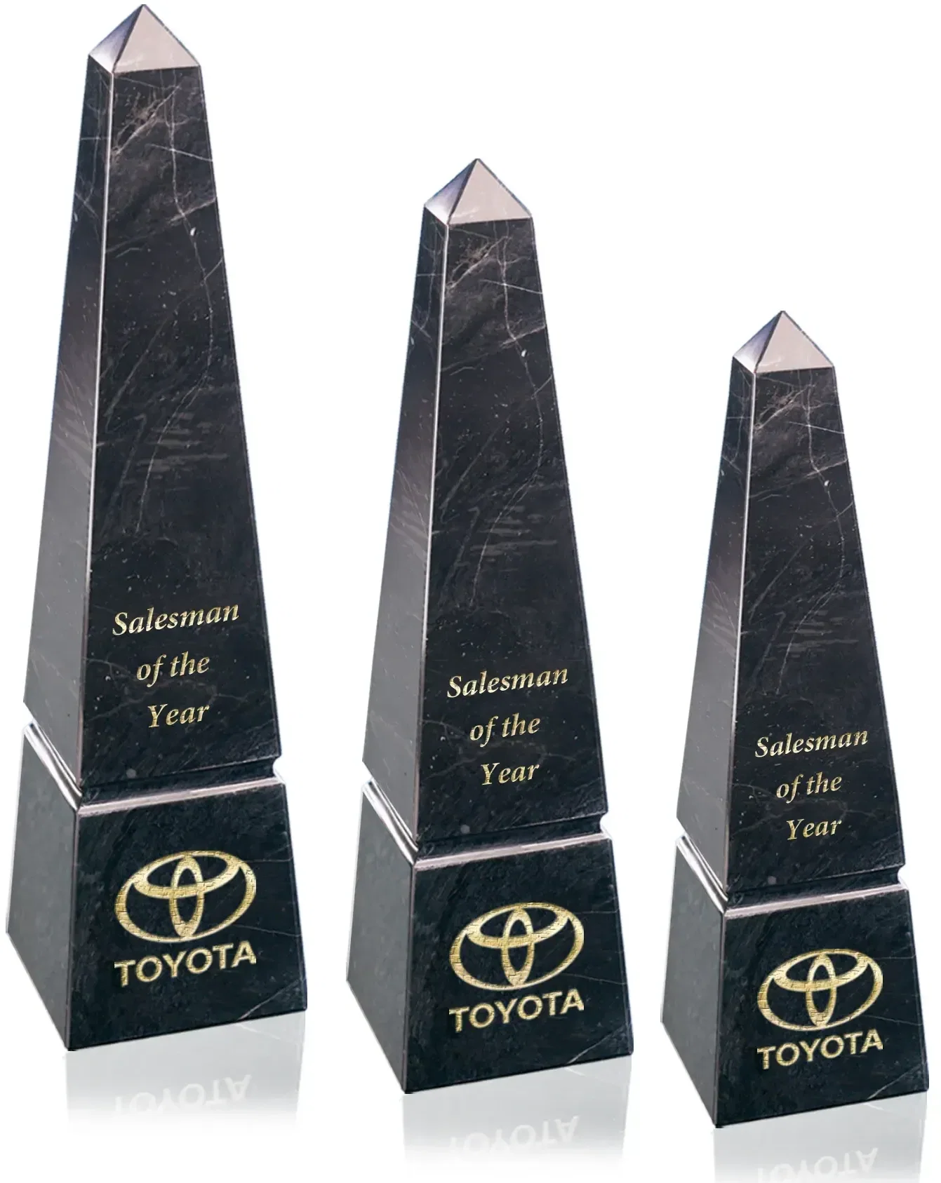 Groove Marble Obelisk Award — view 2