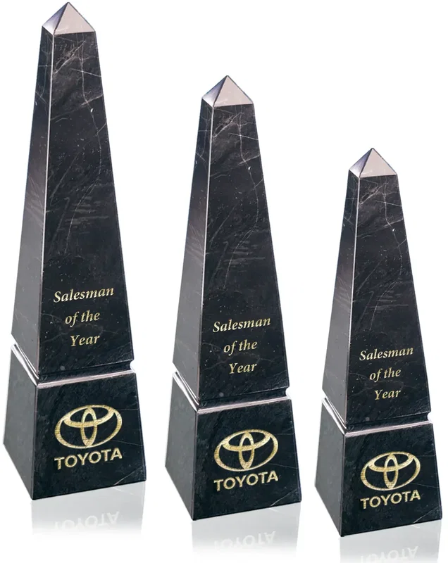 Groove Marble Obelisk Award — view 2