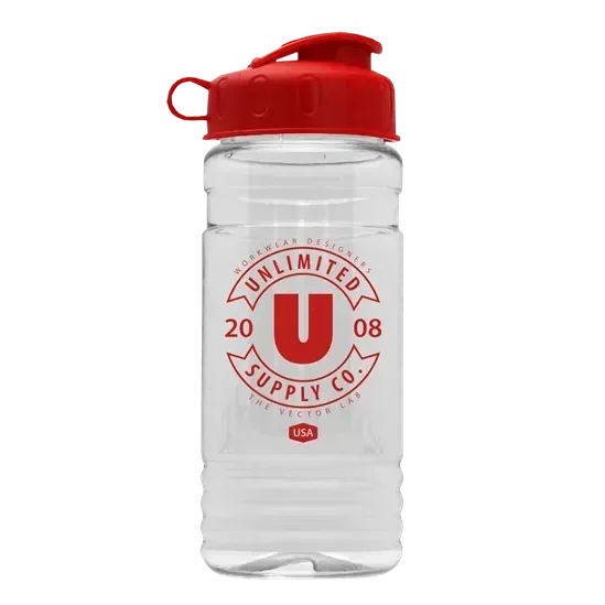 Groove Tritan® Bottle with Flip-Top Lid and Infuser (20 oz.) — view 3