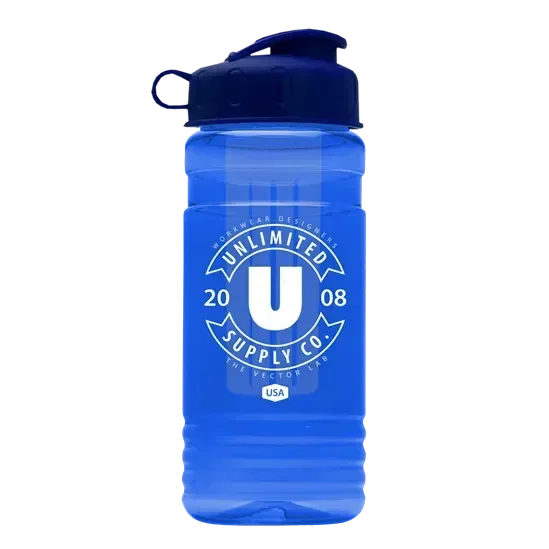 Groove Tritan® Bottle with Flip-Top Lid and Infuser (20 oz.) — view 6