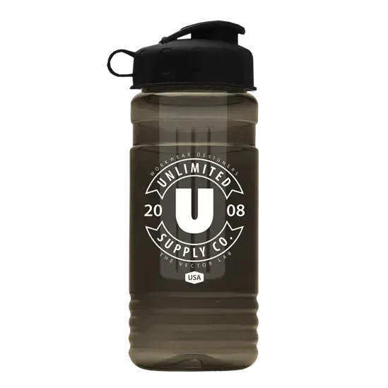 Groove Tritan® Bottle with Flip-Top Lid and Infuser (20 oz.) — view 8