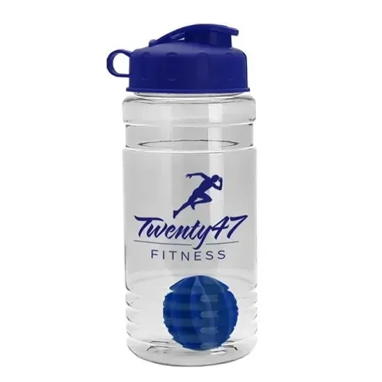 Groove Tritan® Shaker Bottle with Flip-Top Lid and Mixing Ball (20 oz.) — view 10