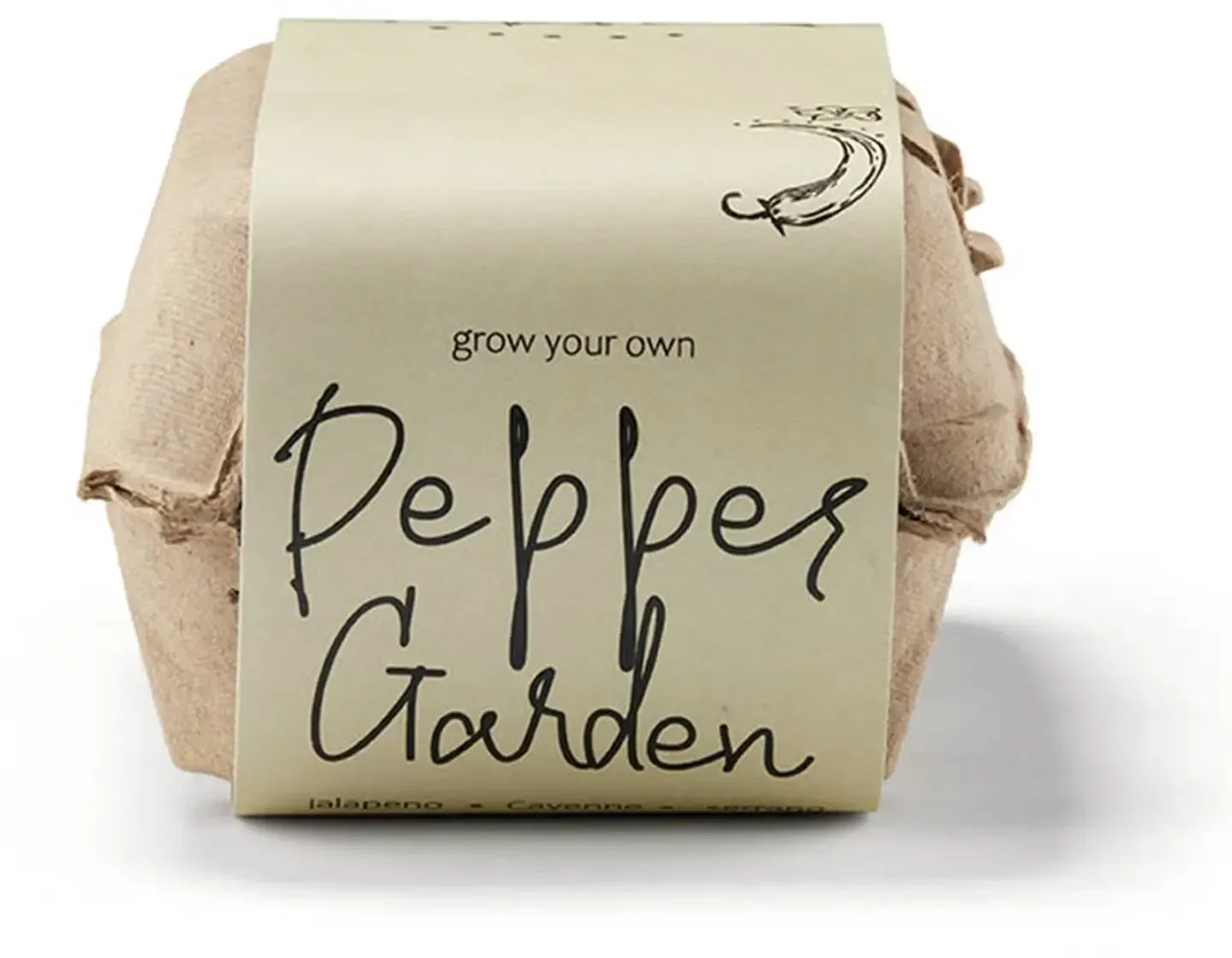 Grow-Your-Own Pepper Herb Garden Kits — view 4