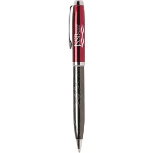 Guillox Jumbo Executive Metal Pen with Guilloche-Engraved Barrel