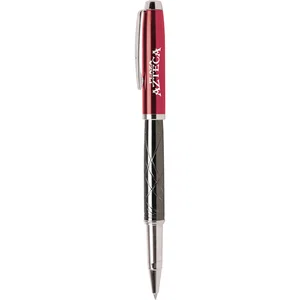 Guillox Executive Metal Rollerball Pen, Guilloche-Engraved Barrel