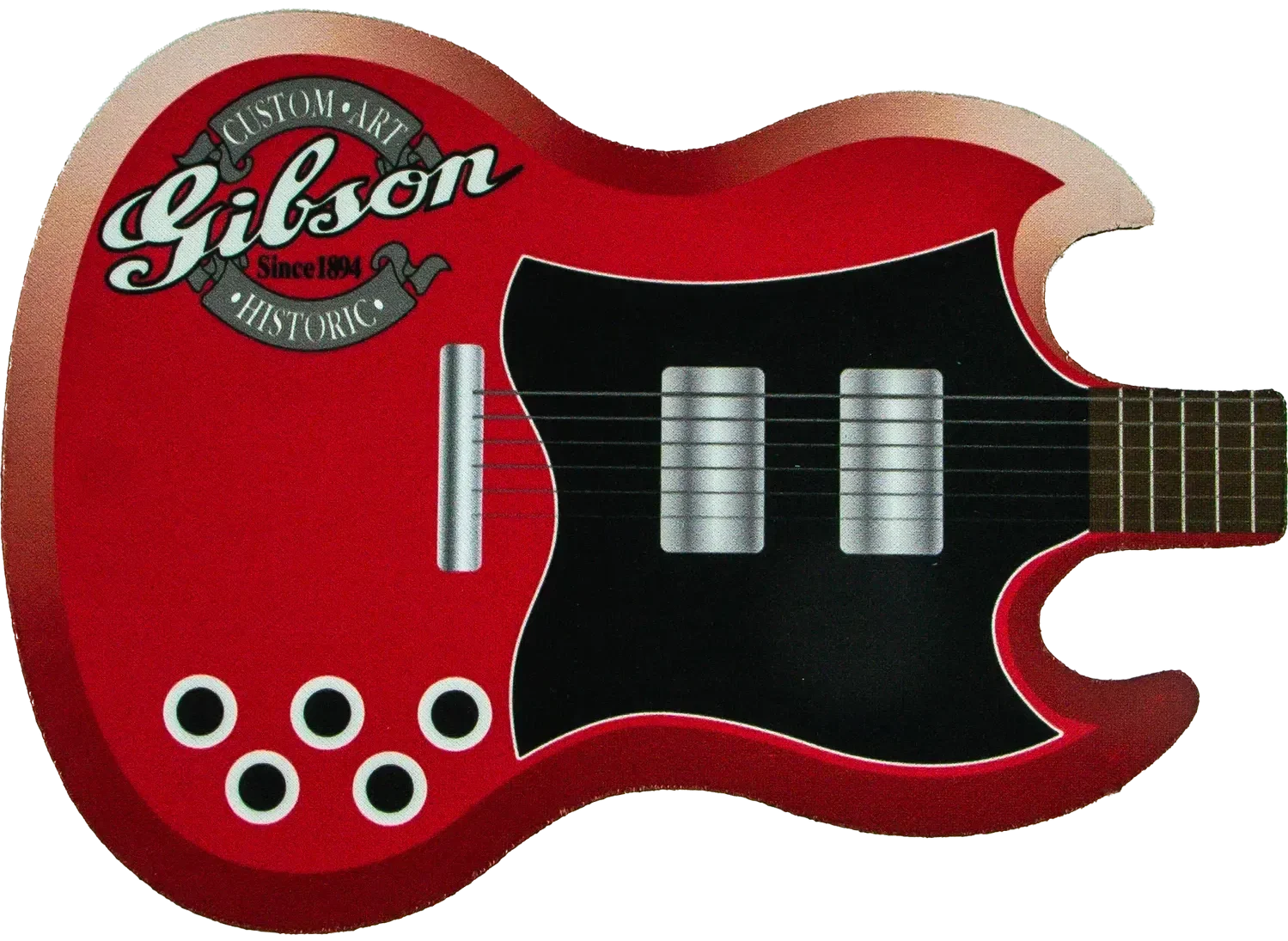 Promotional Guitar Mouse Pad — view 3