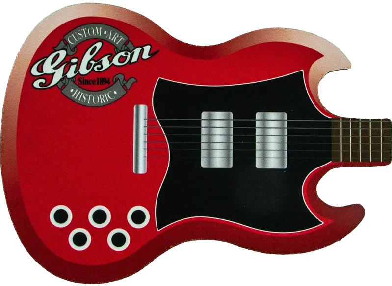 Promotional Guitar Mouse Pad — view 3