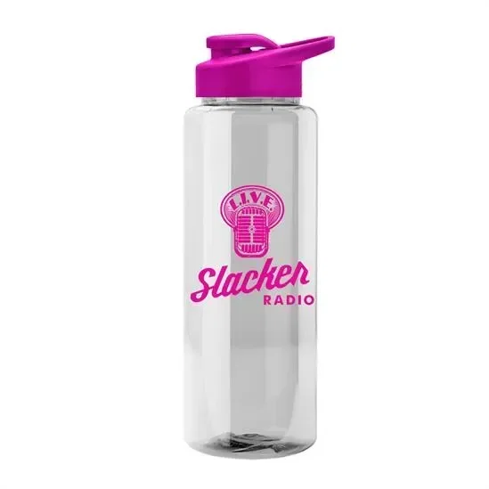 Guzzler Bottle with Drink-Thru Lid (32 oz.) — view 10