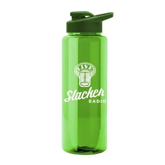 Guzzler Bottle with Drink-Thru Lid (32 oz.) — view 14
