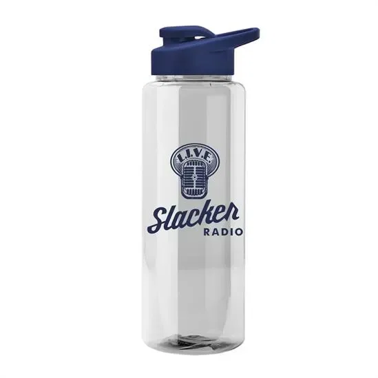 Guzzler Bottle with Drink-Thru Lid (32 oz.) — view 3