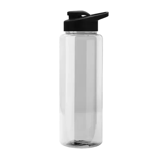 Guzzler Bottle with Drink-Thru Lid (32 oz.) — view 4