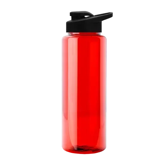 Guzzler Bottle with Drink-Thru Lid (32 oz.) — view 5