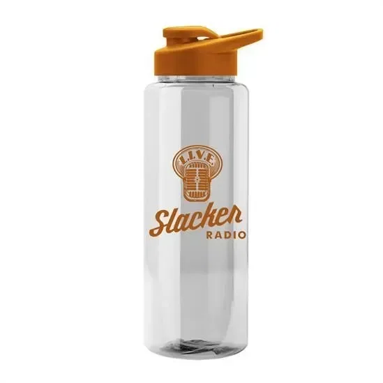Guzzler Bottle with Drink-Thru Lid (32 oz.) — view 9