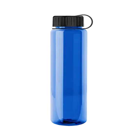 Guzzler Bottle with Tethered Lid (32 oz.) — view 3