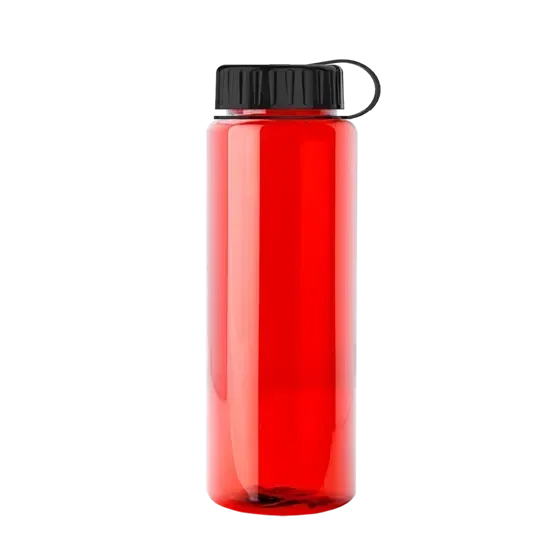 Guzzler Bottle with Tethered Lid (32 oz.) — view 4