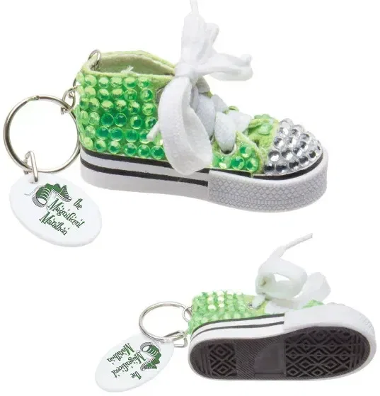 Promotional Gym Shoe Bling Keytag — view 3