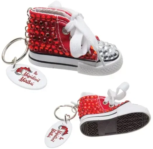 Promotional Gym Shoe Bling Keytag — view 4