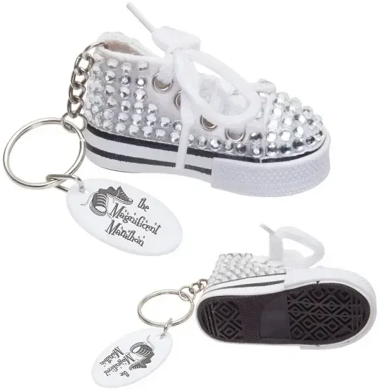 Promotional Gym Shoe Bling Keytag — view 5