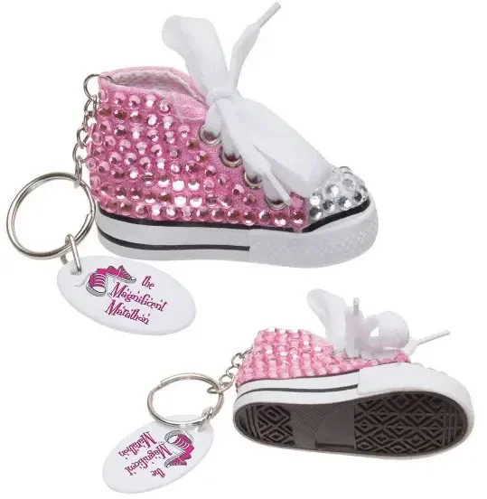 Promotional Gym Shoe Bling Keytag — view 6