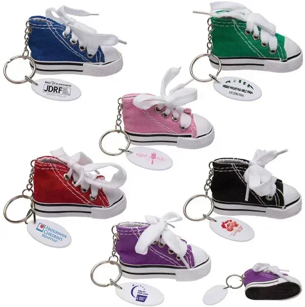 Custom Printed Gym Shoe Keytag