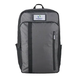 Recycled rPET Backpack, 11" L x 18" H, Large Capacity, Water-Resistant