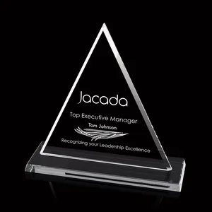 Half-Inch Beveled Starfire Triangle Wedge