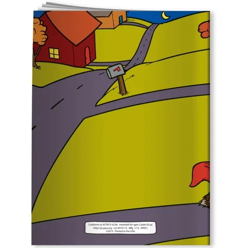 Open Halloween Haunted Holiday coloring book interior pages with Halloween line art to color