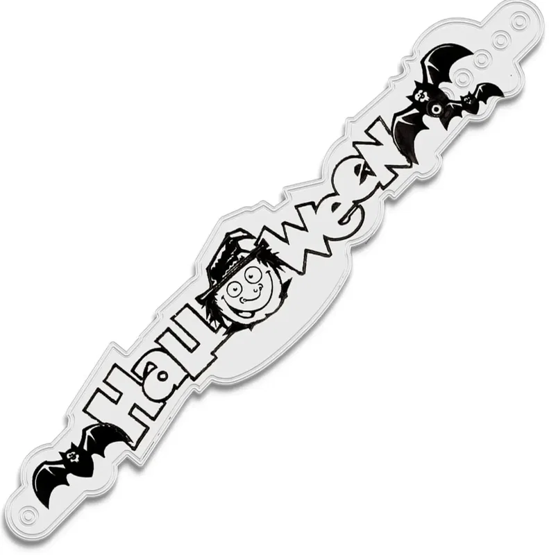 Personalized Reflective Halloween Wristlet — view 5