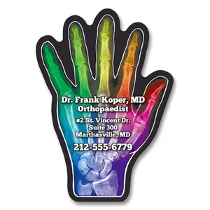 Hand Shaped Full Color Magnet
