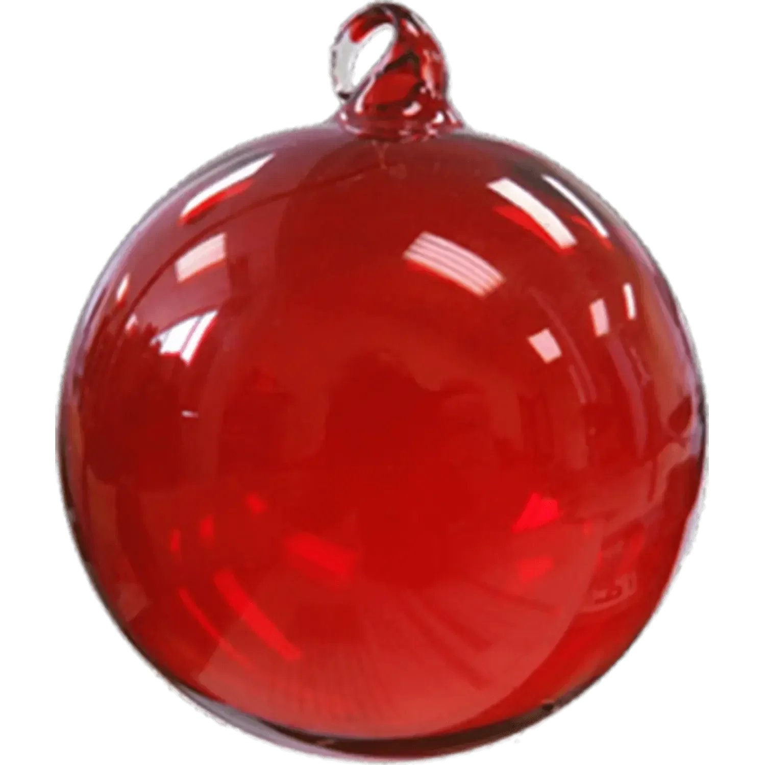 Hand Blown Glass Ornament (3") — view 2