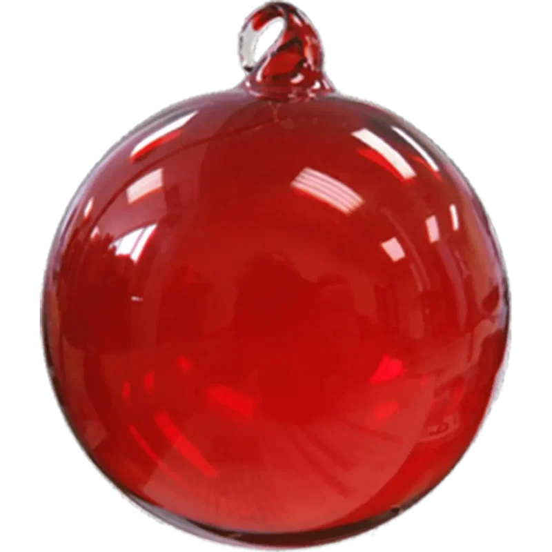 Hand Blown Glass Ornament (3") — view 2