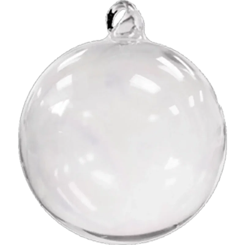 Hand Blown Glass Ornament (3") — view 3
