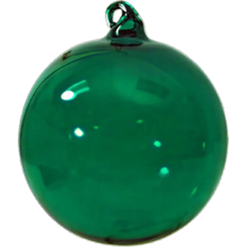Hand Blown Glass Ornament (3") — view 5