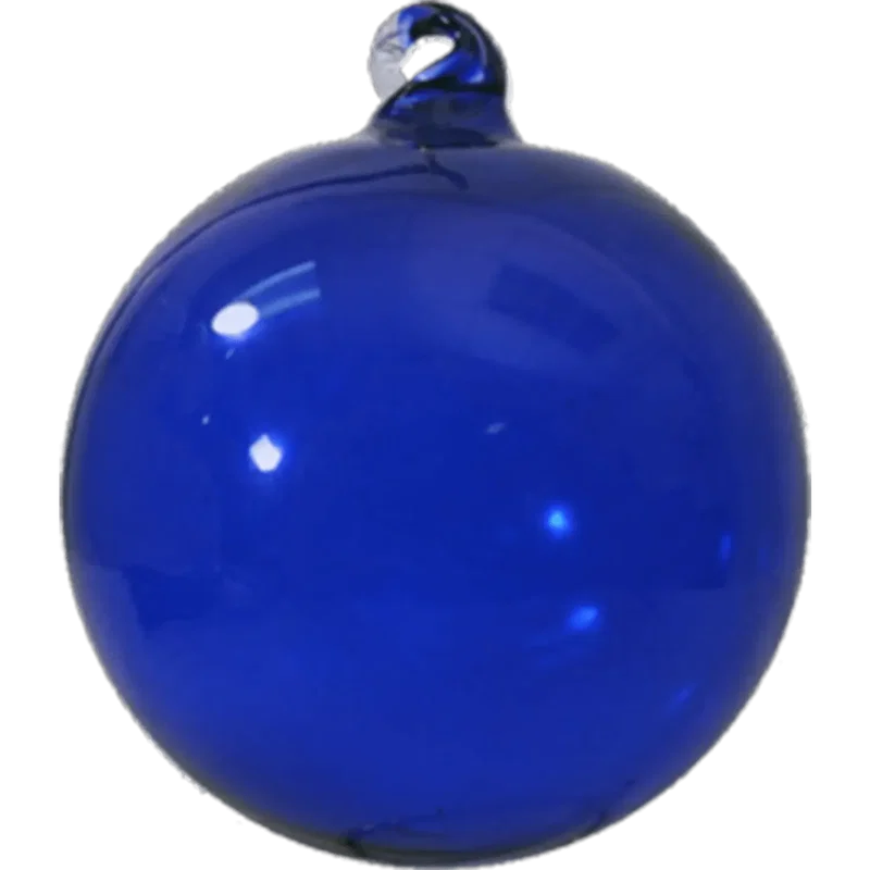 Hand Blown Glass Ornament (3") — view 6