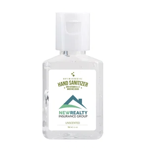 Carry-On Hand Sanitizer Gel, 0.5 oz Flip-Top Bottle, 62% Alcohol