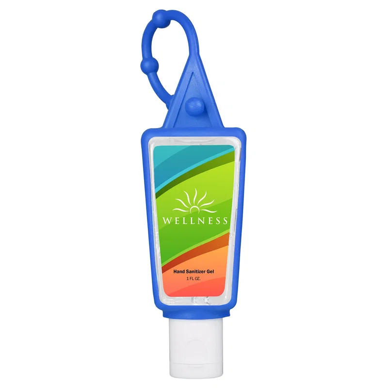 Hand Sanitizer Gel: 1 oz Bottle with Carabiner — view 8