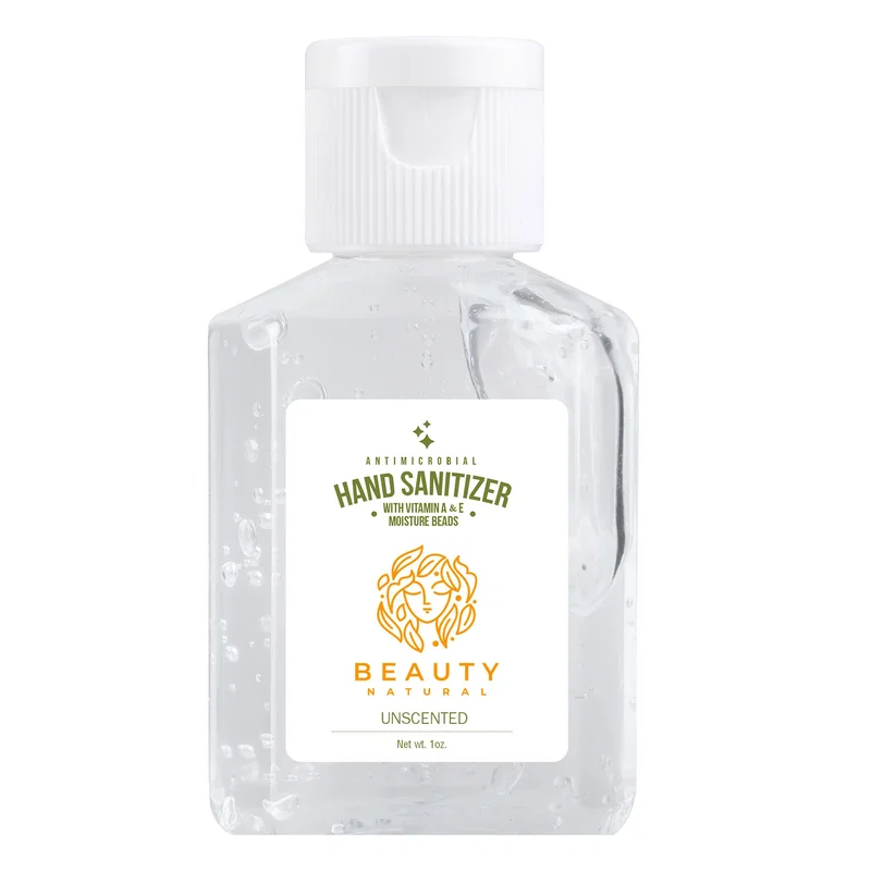 Hand Sanitizer Gel: 1 oz Rectangle Bottle — view 3
