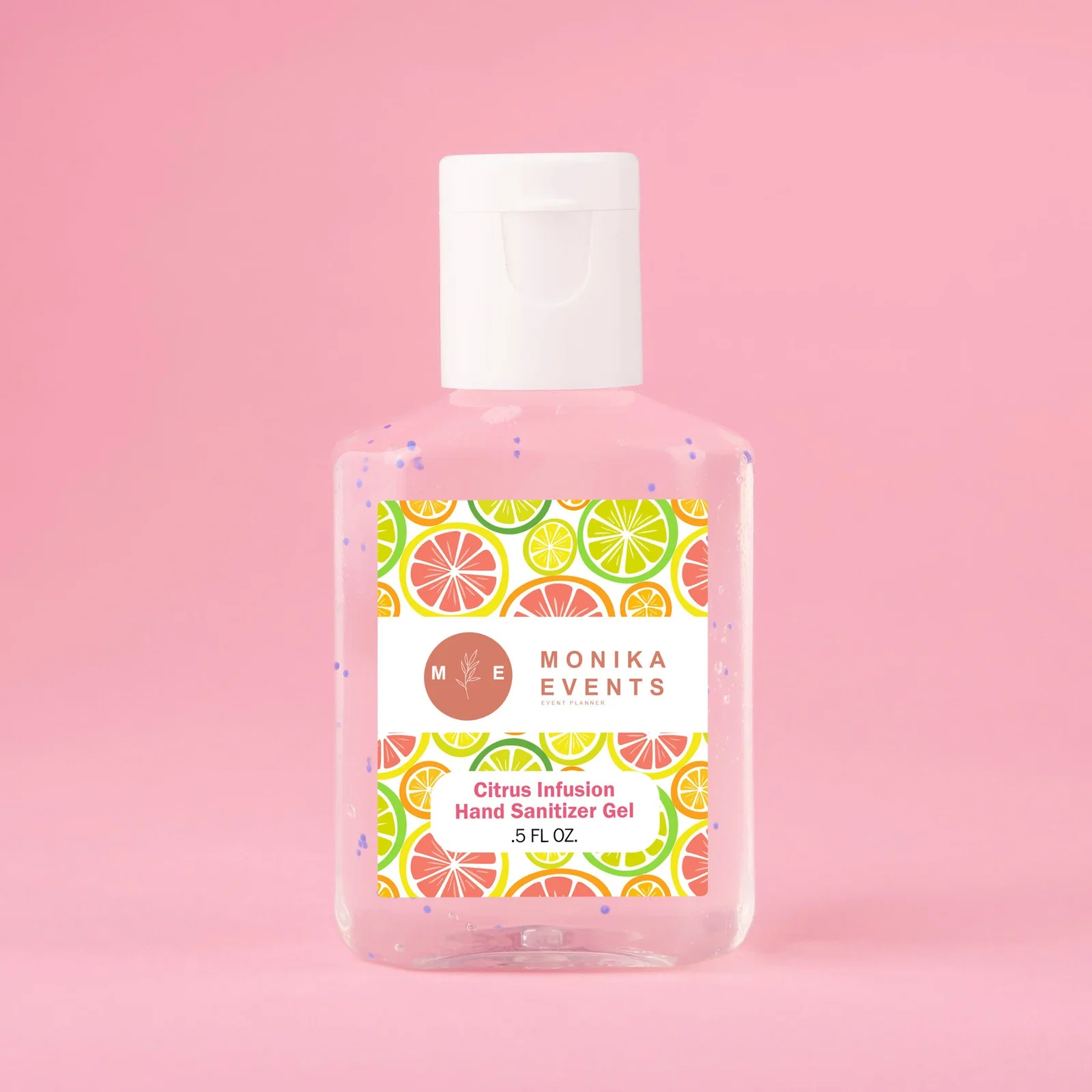 Hand Sanitizer Gel With Moisture Beads: 1/2 oz Travel Size