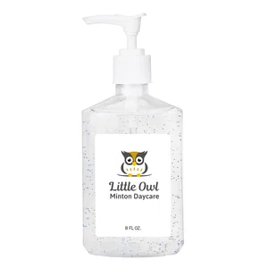 Hand Sanitizer Gel with Moisturizing Beads, 8 oz Bottle