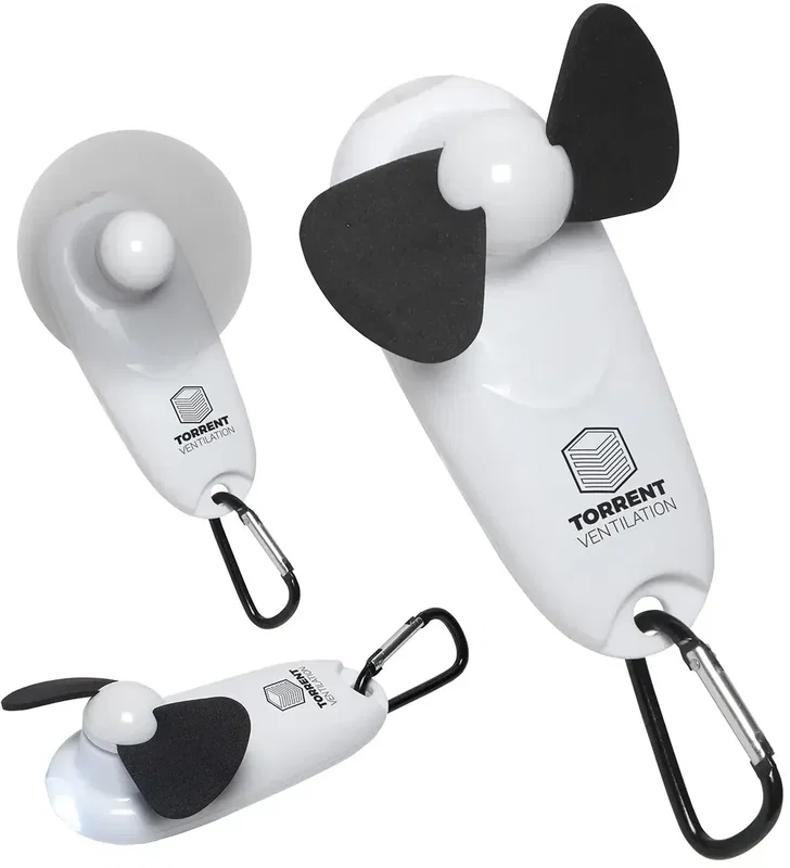 Custom Carabiner Fan & Light — view 5