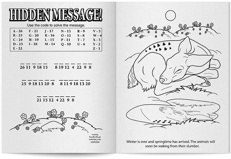 Happy Easter Coloring & Activity Book — view 4