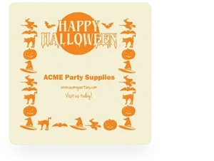 Happy Halloween Jumbo Square Jar Opener