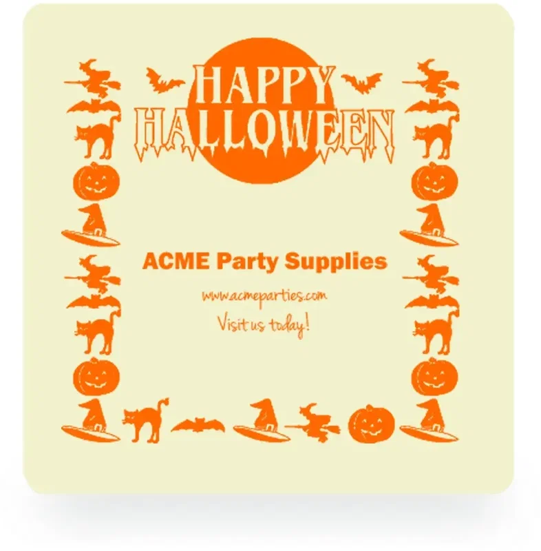 Happy Halloween Jumbo Square Jar Opener — view 3