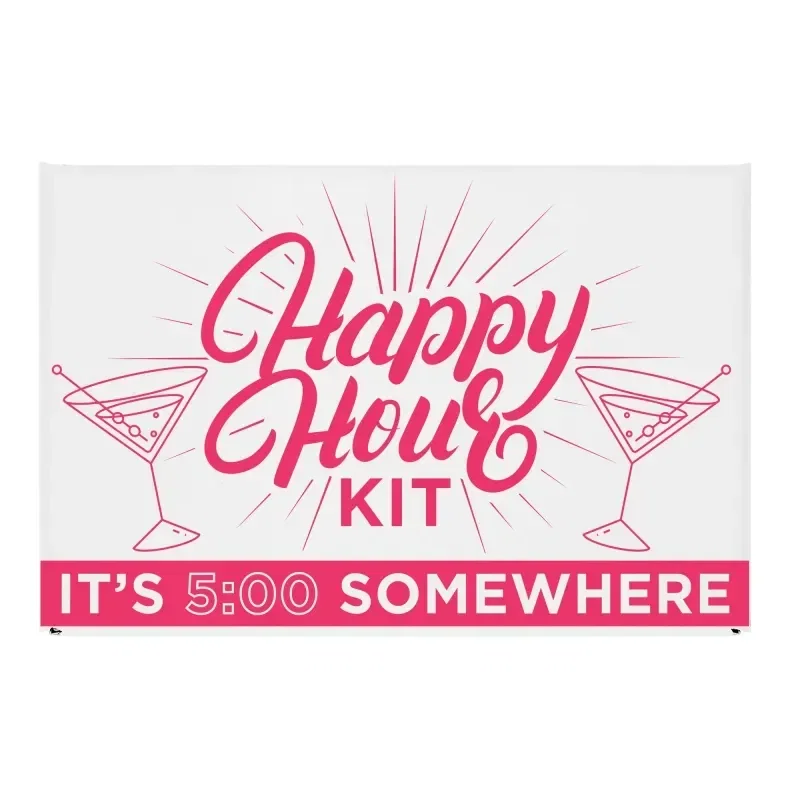 Happy Hour Cocktail Kit with Tote — view 3