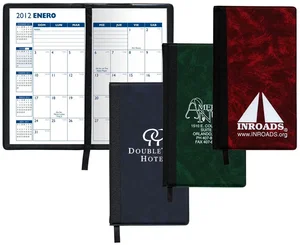 Personalized Logo Spanish Monthly Planners