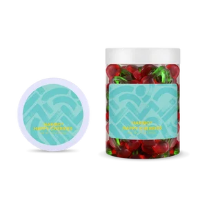Haribo Custom Happy Cherries Candy, 1.3 oz to 7 oz