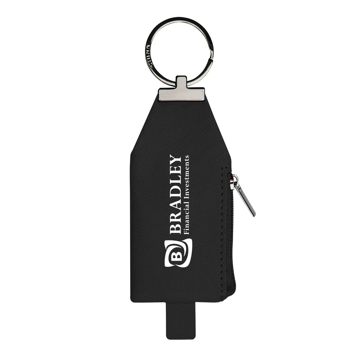 Four shades of the pouch fob shown next to each other