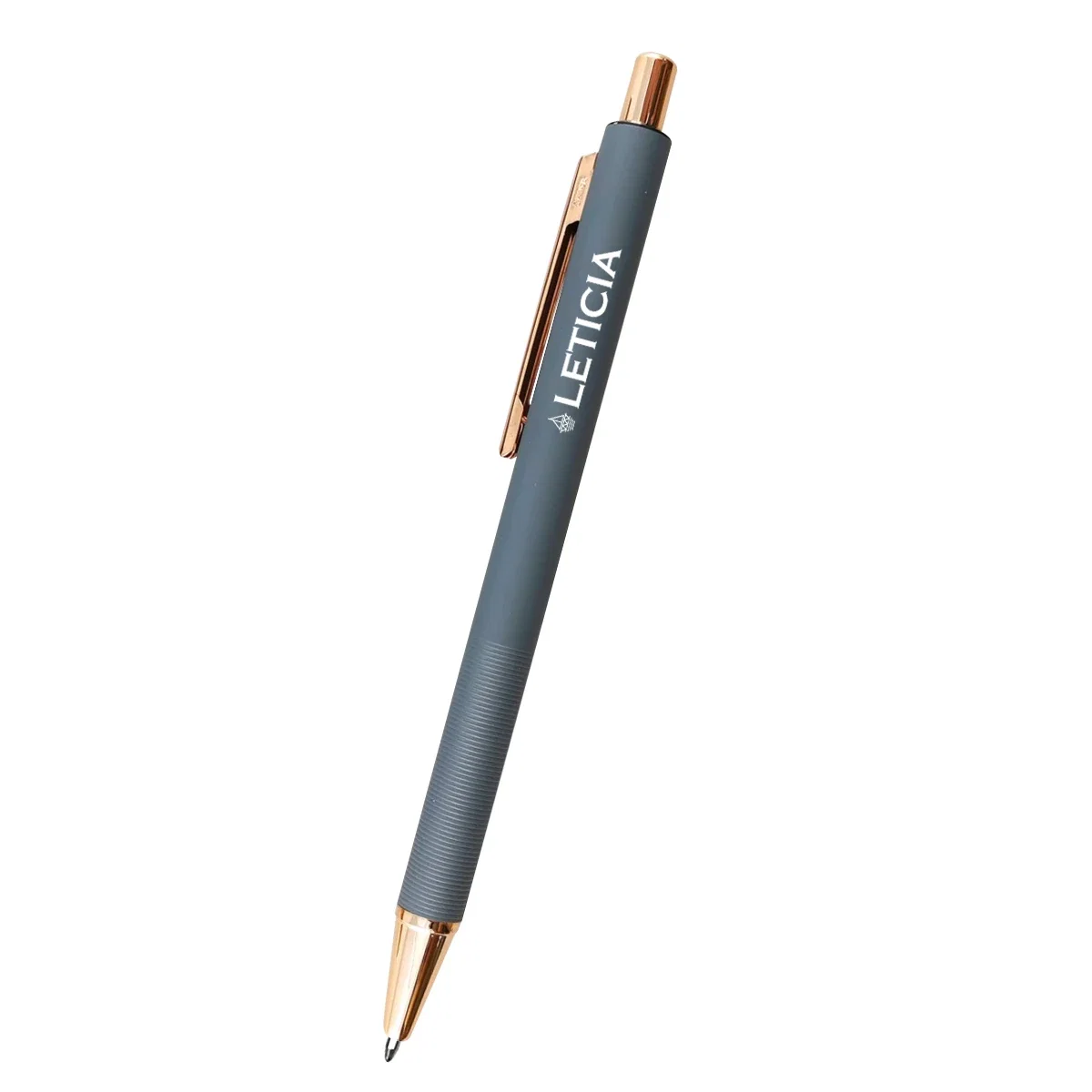 Beige colorway tilted to reveal the barrel curve