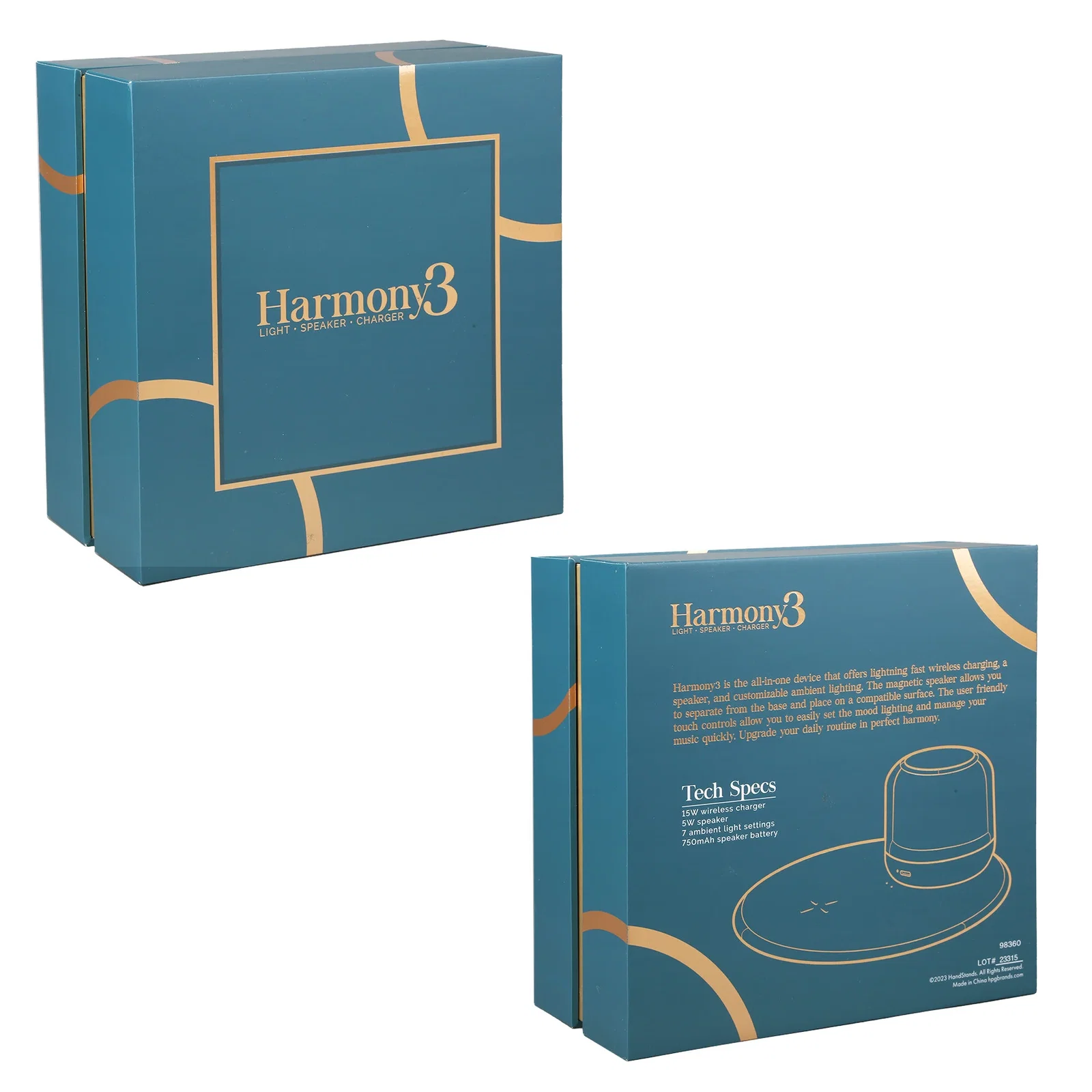 Harmony3™ Wireless Charger-Speaker-Light — view 8