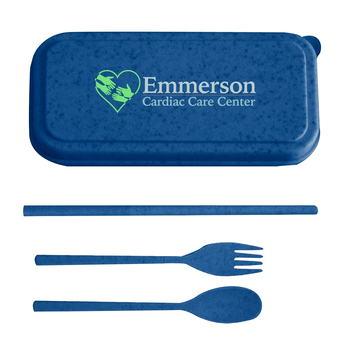 Gray version of the reusable utensil kit